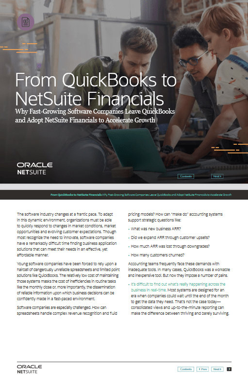 From QuickBooks to NetSuite Financials 1 From QuickBooks to NetSuite Financials2 min