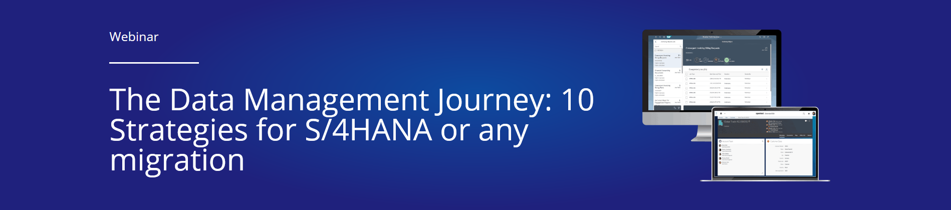 The Data Management Journey 10 Strategies for S4HANA or any migration