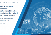 Frost Sullivan Research Professional Headset Trends for the Hybrid Workplace Global