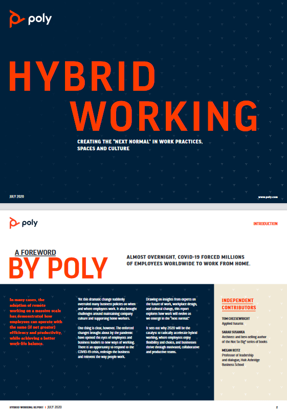 Hybrid Working Creating The Next Normal In Work Practices Spaces And Culture2 min