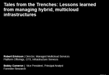 Tales from Trenches: Lessons learned from managing hybrid multicloud infrastructure (IBM + Forrester)