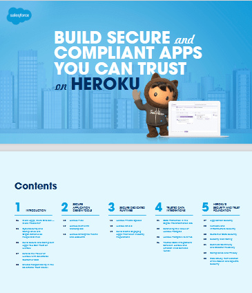Build Secure and Compliant Apps you Can Trust on Heroku