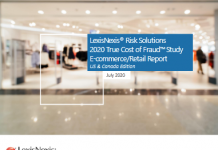 LexisNexis Risk Solutions 2020 True Cost of Fraud