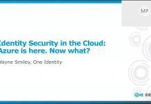 On demand Webcast Identity Security in the Cloud Azure is here Now what