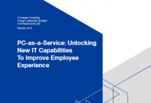 PC as a Service Unlocking New IT Capabilities To Improve Employee Experience