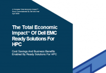 The Total Economic Impact Of Dell EMC Ready Solutions For HPC