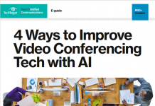 4 Ways to Improve Video Conferencing Tech with AI
