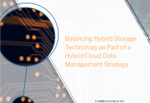 Balancing Hybrid Storage Technology as Part of a Hybrid Cloud Data Management Strategy