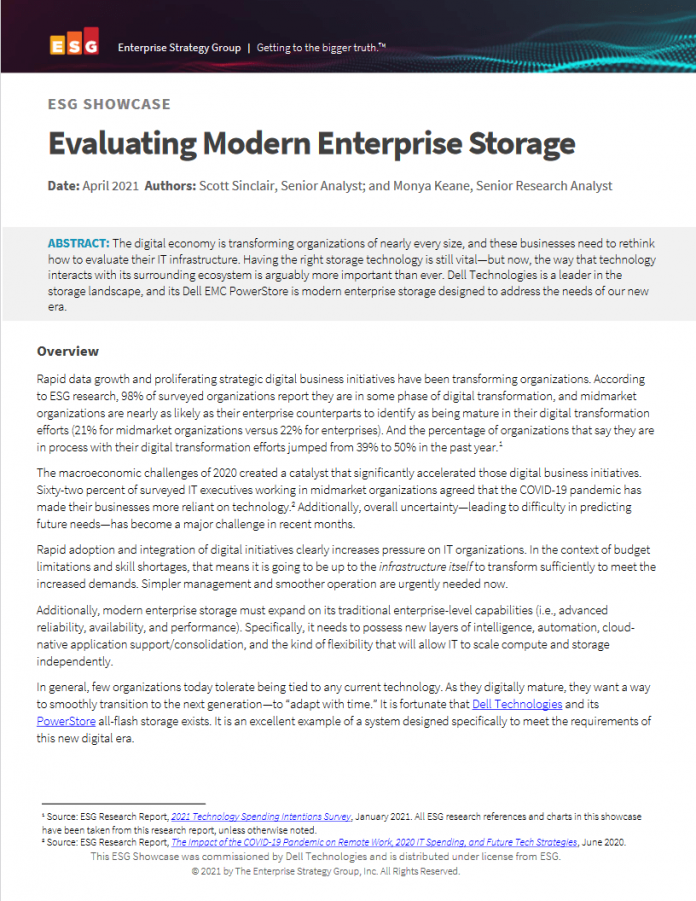Evaluating Modern Enterprise Storage-min