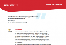 LastPass Helped Us Alleviate Our Growing Pains by Providing Increased Organizational Security