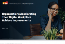Organizations Accelerating Their Digital Workplace Achieve Improvements