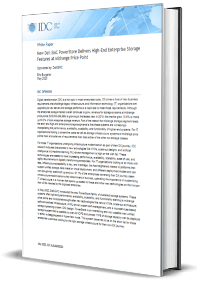 New Dell EMC PowerStore Delivers High-End Enterprise Storage Features at Midrange Price Point 2020