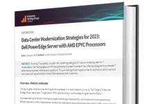 Data Center Modernization Strategies for 2023 Data Center Modernization Strategies for 2023 Dell PowerEdge Server powered by the latest 4th gen AMD EPYC Processors
