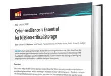 Cyber-resilience Is Essential for Mission-critical Storage Cyber-resilience Is Essential for Mission-critical Storage