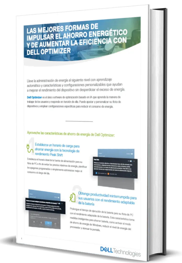 Las Mejores Formas De Impulsar El Ahorro Energéticoy De Aumentar La Eficiencia Con Dell Optimizer