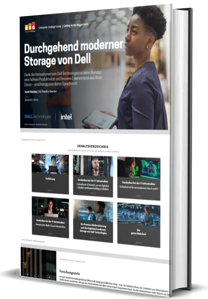 Durchgehend moderner Storage von Dell Durchgehend moderner Storage von Dell