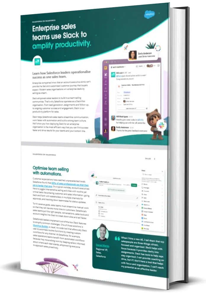 Enterprise Sales Teams Use Slack to Amplify Productivity