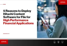 5 Reasons to Deploy Hitachi Content Software for File for High Performance Financial Applications 5 Reasons to Deploy Hitachi Content Software for File for High Performance Financial Applications