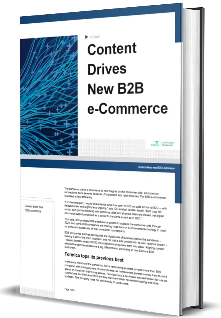 Content Drives New B2B e-Commerce
