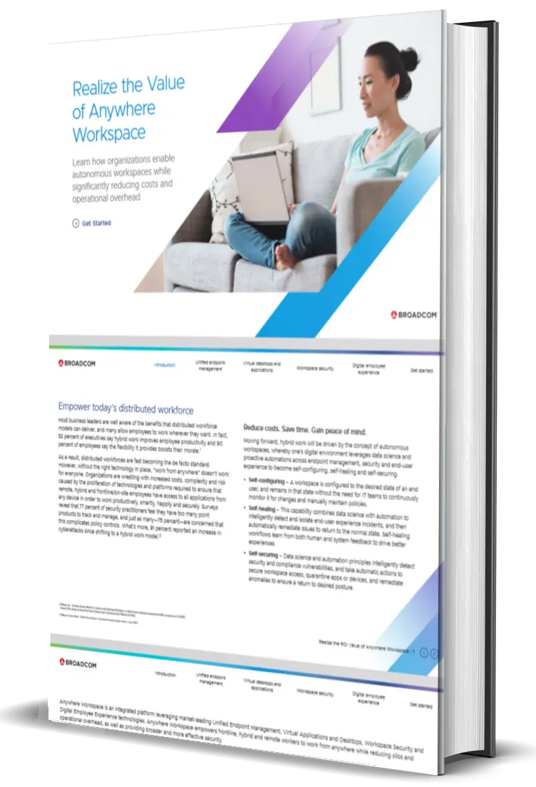 Realize the Value of Anywhere Workspace