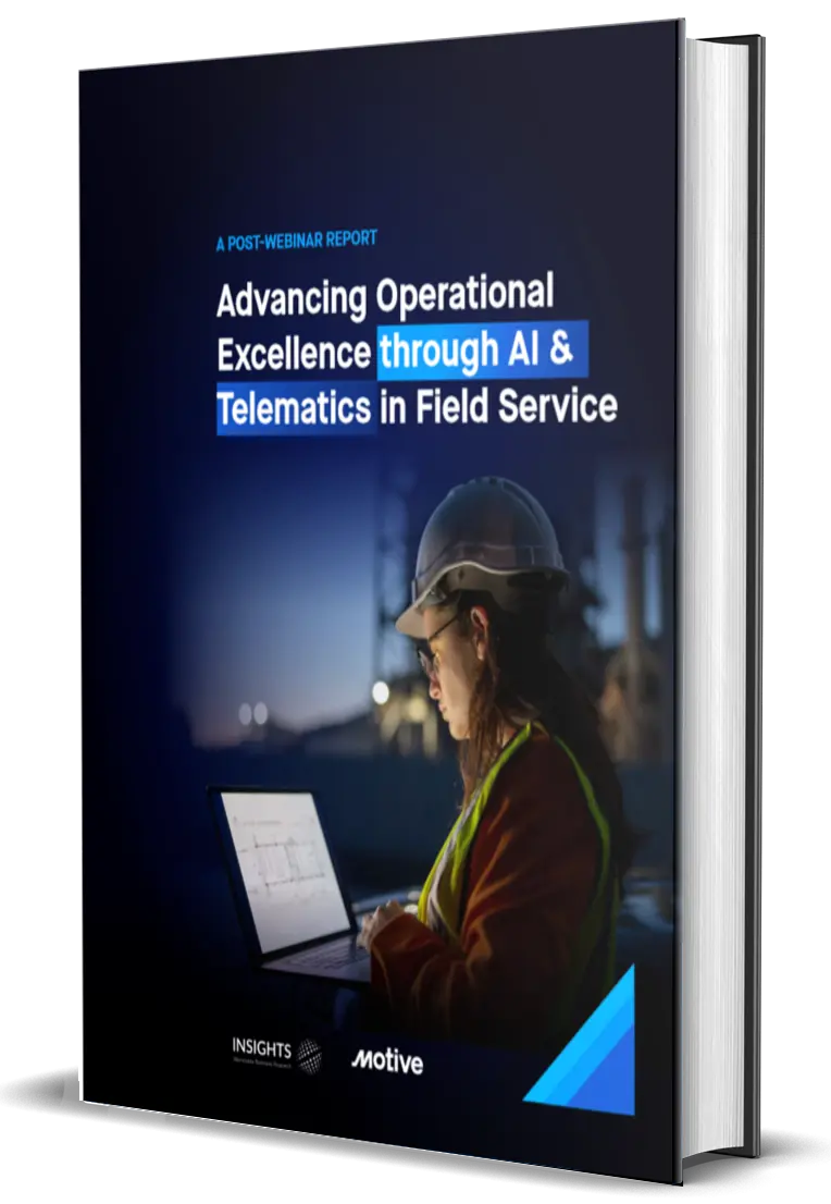Advancing Operational Excellence through AI & Telematics in Field Service