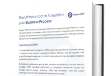 Sangam CRM – White Paper Sangam CRM - White Paper