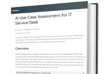 AI Use-Case Assessment for IT Service Desk AI Use-Case Assessment for IT Service Desk